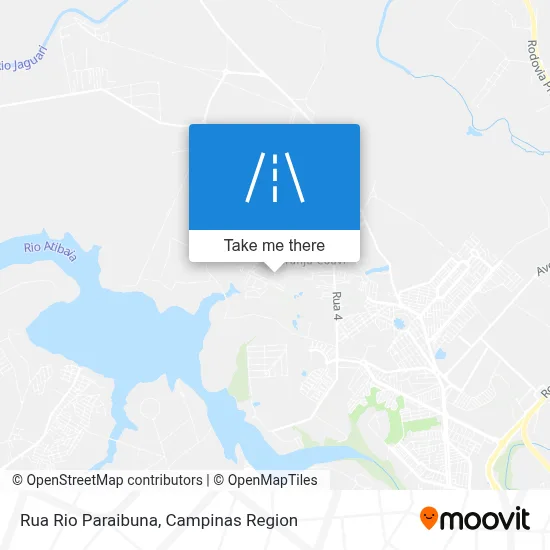 Rua Rio Paraibuna map