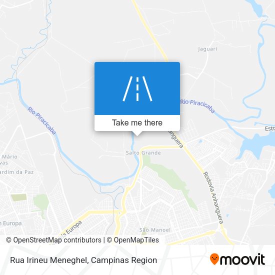 Rua Irineu Meneghel map