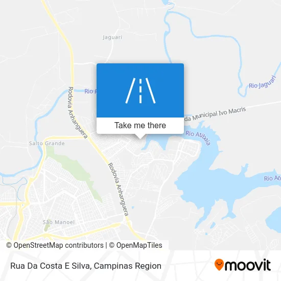 Rua Da Costa E Silva map