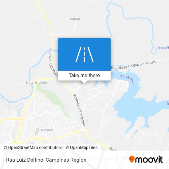 Rua Luiz Delfino map
