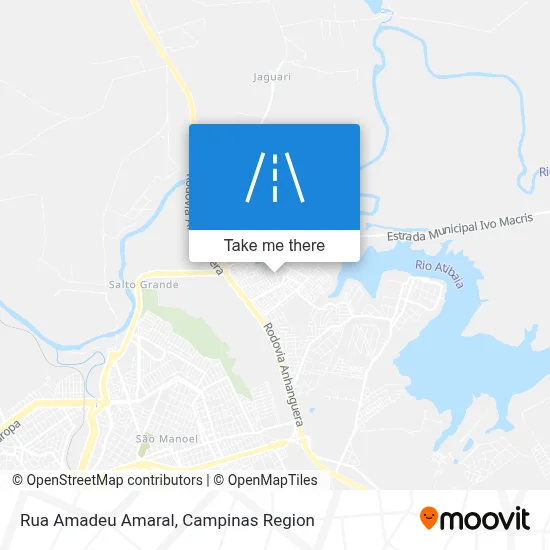 Rua Amadeu Amaral map