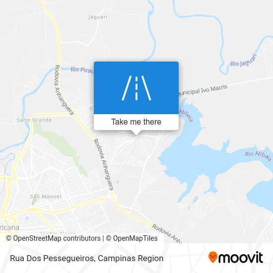Rua Dos Pessegueiros map