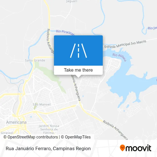 Rua Januário Ferraro map