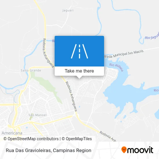 Rua Das Gravioleiras map