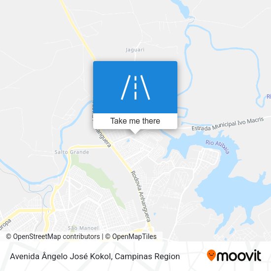 Avenida Ângelo José Kokol map