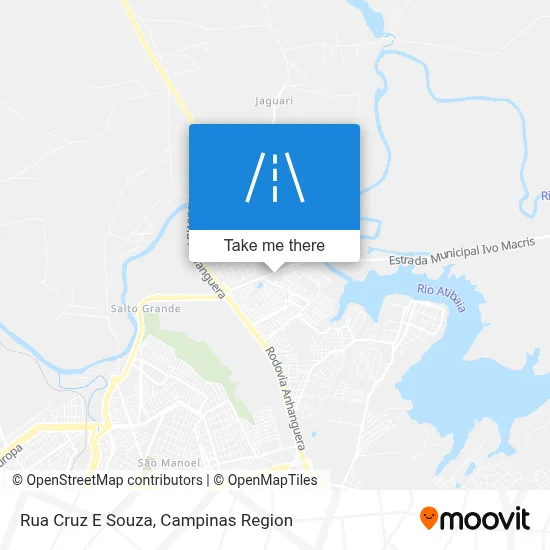 Rua Cruz E Souza map