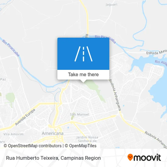 Rua Humberto Teixeira map