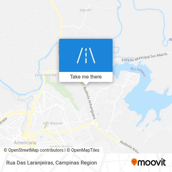 Rua Das Laranjeiras map