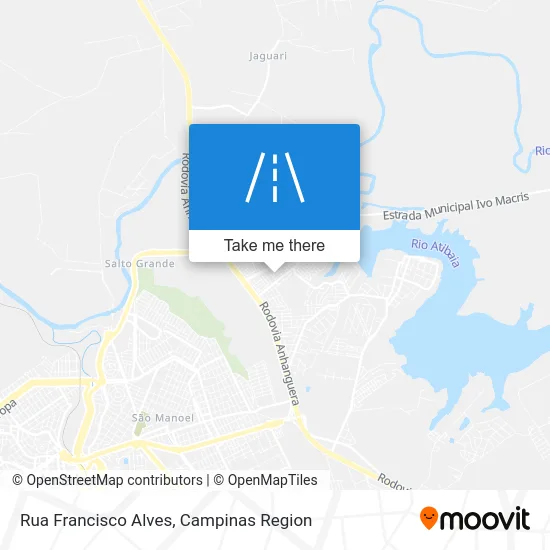 Rua Francisco Alves map