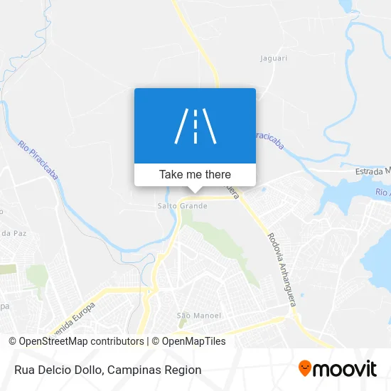 Rua Delcio Dollo map