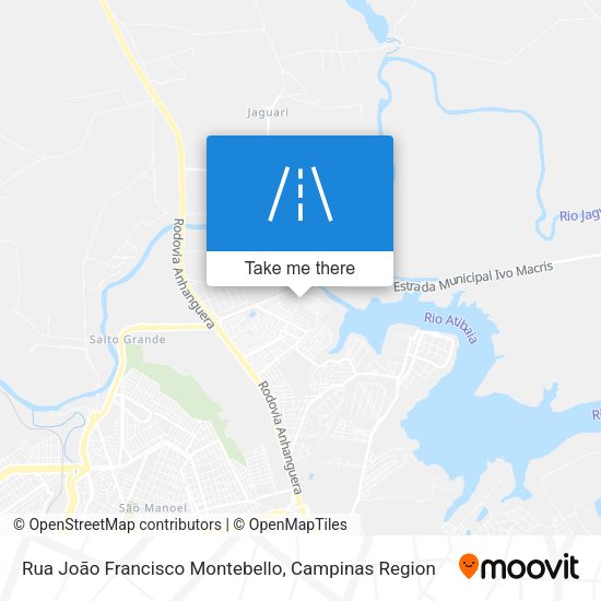 Rua João Francisco Montebello map