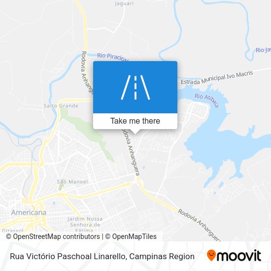 Rua Victório Paschoal Linarello map