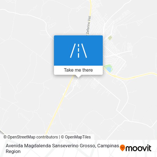 Avenida Magdalenda Sanseverino Grosso map