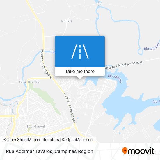 Rua Adelmar Tavares map