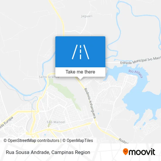 Rua Sousa Andrade map