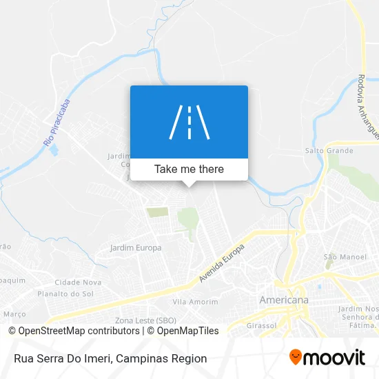 Rua Serra Do Imeri map