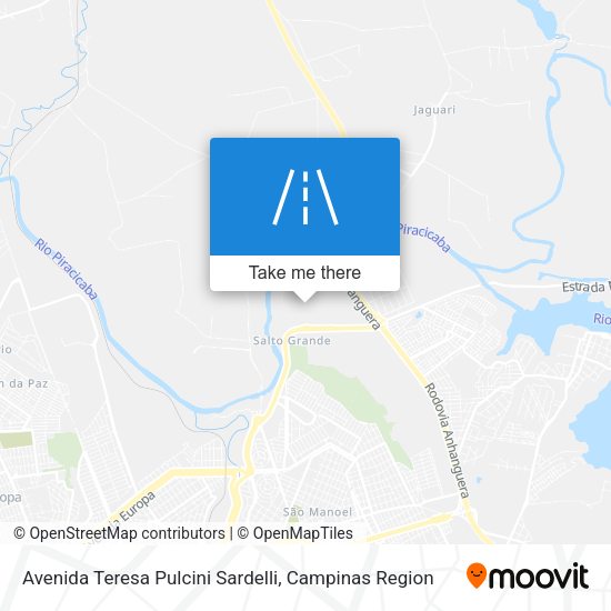 Avenida Teresa Pulcini Sardelli map