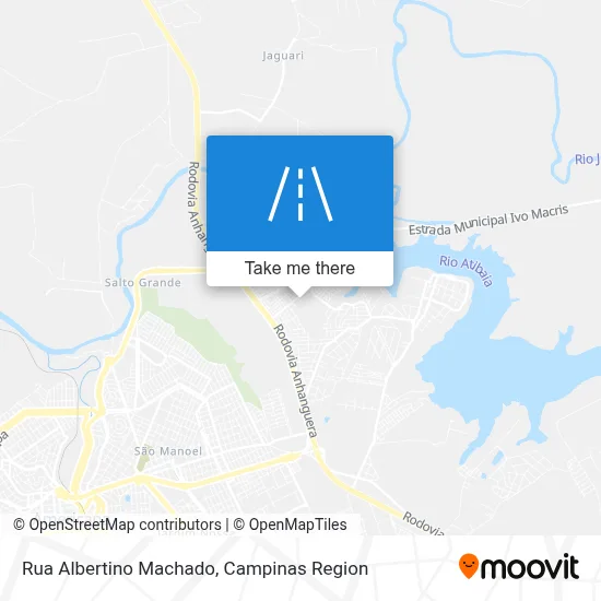 Rua Albertino Machado map