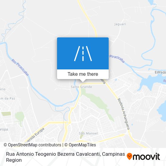 Rua Antonio Teogenio Bezerra Cavalcanti map