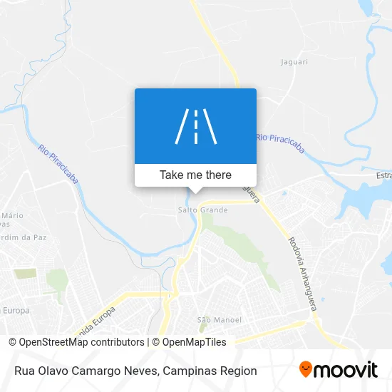 Rua Olavo Camargo Neves map
