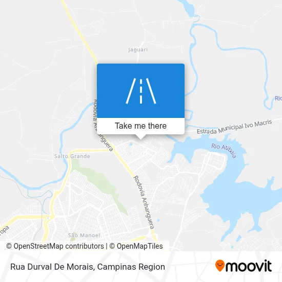 Rua Durval De Morais map
