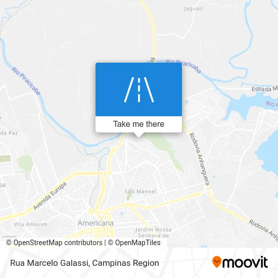 Rua Marcelo Galassi map