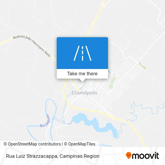 Rua Luiz Strazzacappa map