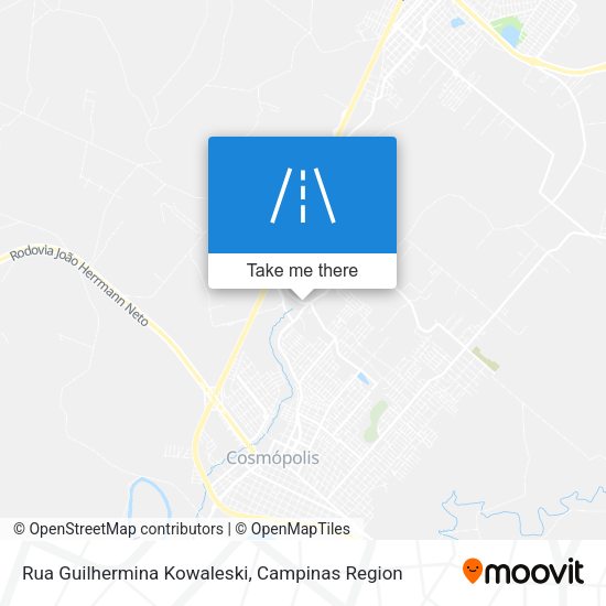 Rua Guilhermina Kowaleski map