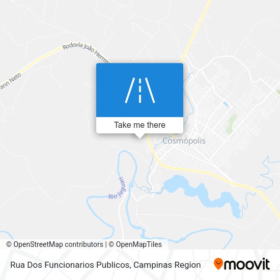 Rua Dos Funcionarios Publicos map