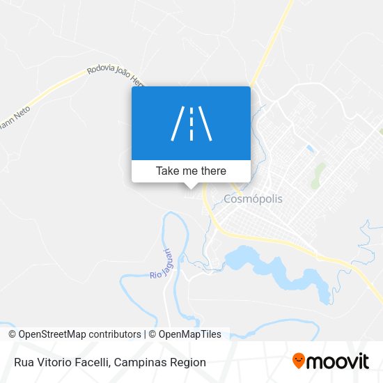 Rua Vitorio Facelli map