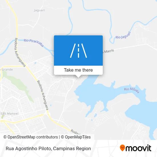 Rua Agostinho Piloto map