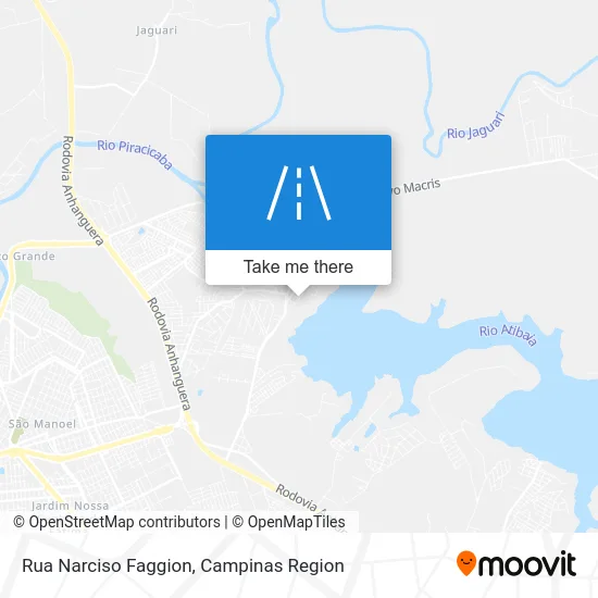 Rua Narciso Faggion map