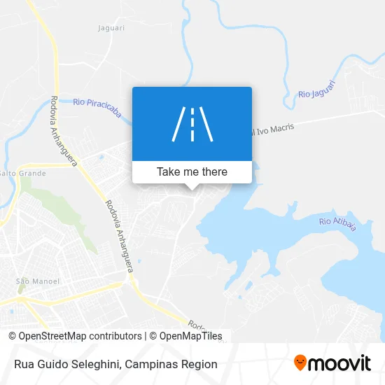 Rua Guido Seleghini map
