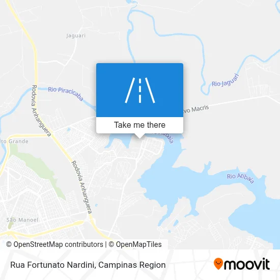 Rua Fortunato Nardini map