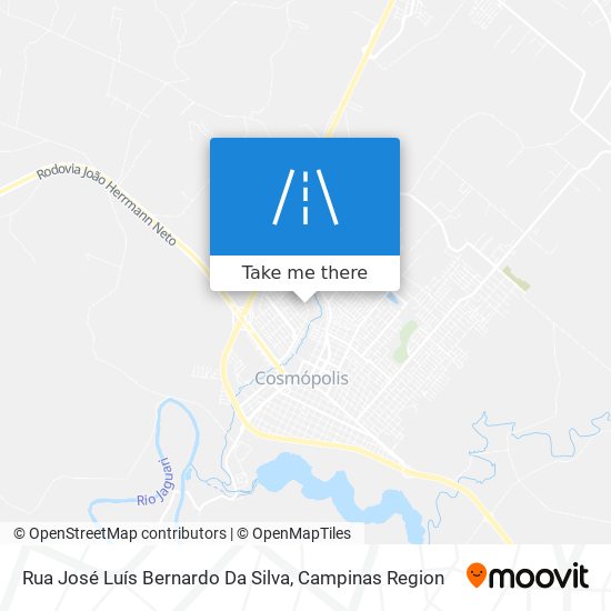 Rua José Luís Bernardo Da Silva map