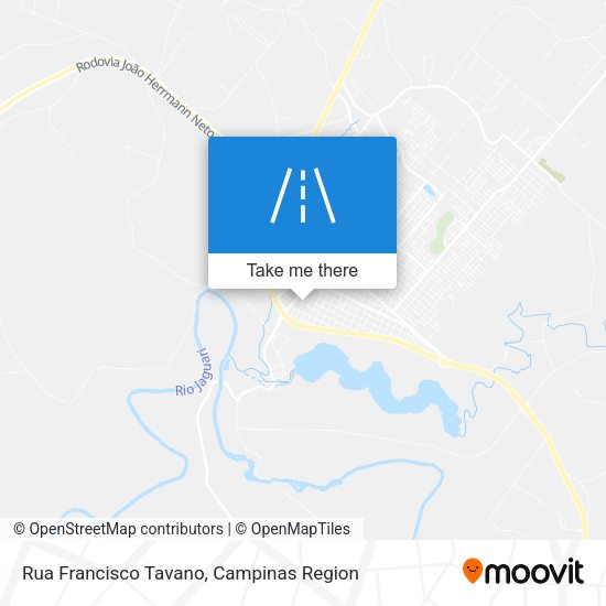 Rua Francisco Tavano map