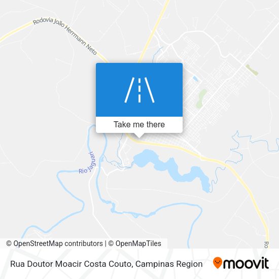 Rua Doutor Moacir Costa Couto map