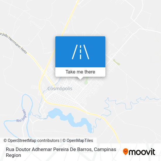 Rua Doutor Adhemar Pereira De Barros map