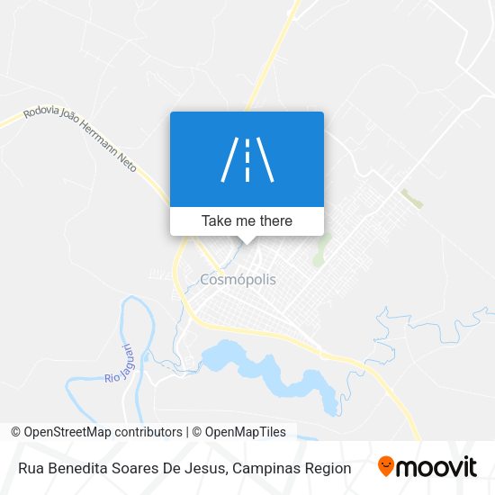 Rua Benedita Soares De Jesus map