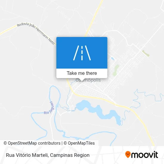 Rua Vitório Marteli map