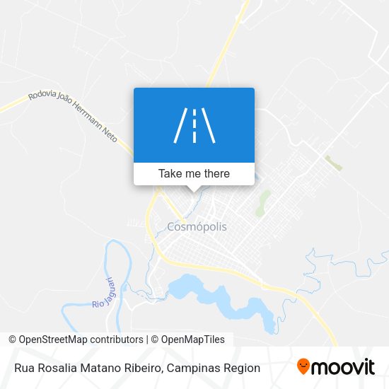 Rua Rosalia Matano Ribeiro map