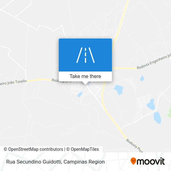 Rua Secundino Guidotti map