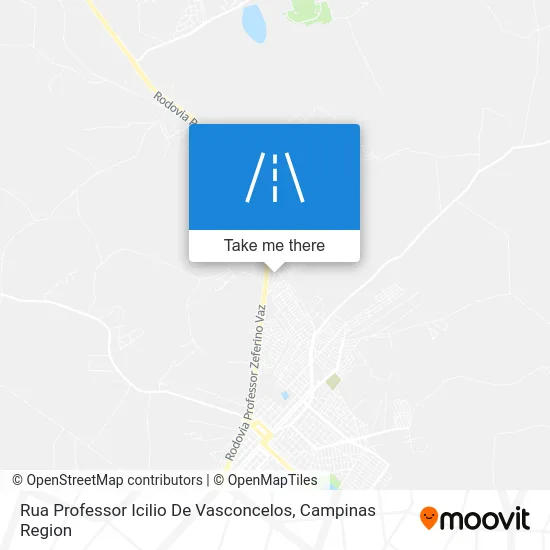 Rua Professor Icilio De Vasconcelos map