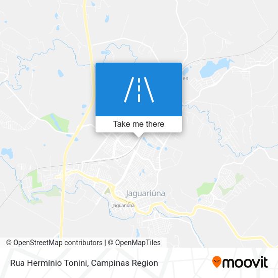 Rua Hermínio Tonini map
