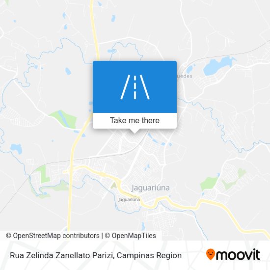 Rua Zelinda Zanellato Parizi map