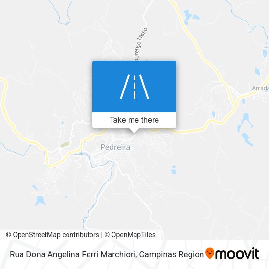 Rua Dona Angelina Ferri Marchiori map