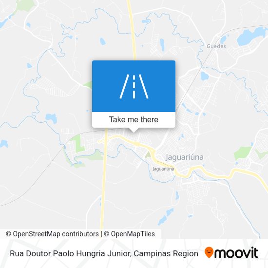 Rua Doutor Paolo Hungria Junior map