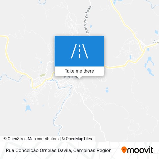 Rua Conceição Ornelas Davila map