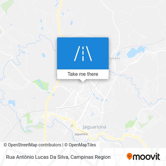 Rua Antônio Lucas Da Silva map