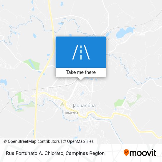 Rua Fortunato A. Chiorato map